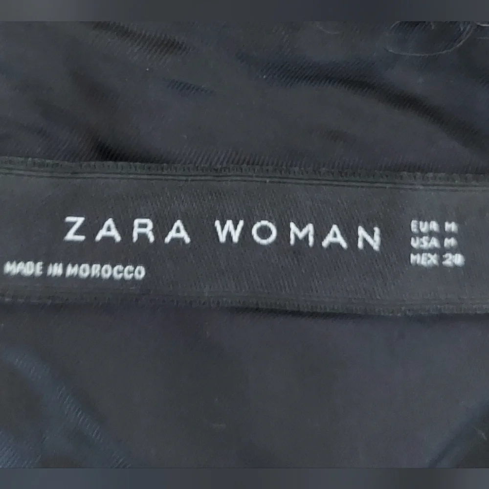 Zara Woman Camel Mohair Cape - Picture 5 of 6